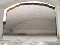 Bakery brick oven dome 4m x 4m internal dome size.