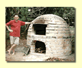 2m mudbrick beehive oven by David.