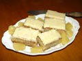 Picture of a pineapple cake with iceing.