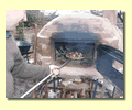 Picture of Jason's first attempt at building a wood fired oven.