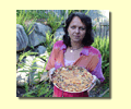 Adriana from Victoria Point and her Pizza Marinara picture.