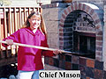 Wood bread oven earthquake-desrt Architecture in usa.