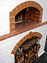 Free opensource building tutorial with 'Masterly Wood Oven Firebrick Dome' designed, developed and built by Rado Lovis in July 2004.
