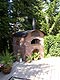 Wood fired pizza oven built in British Columbia Canada.