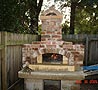 Dutch and Rebecca's built brick oven.
