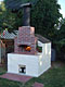 Oven having built in very large ash dump.