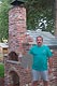Brick flues, chimneys and steel chimney caps.