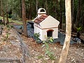 View from the back on 'Masterly wood fired oven' first original design.